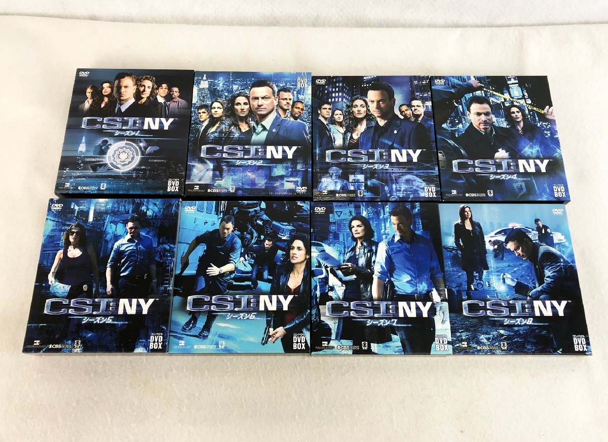 ★中古品★コンパクトDVD-BOX 『CSI:NY シーズン1～8』 KADOKAWA 角川書店