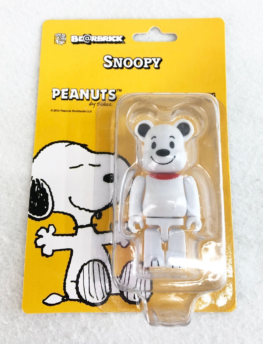 ☆未使用品☆【未開封】スヌーピー ピーナッツ BE＠RBRICK 100％