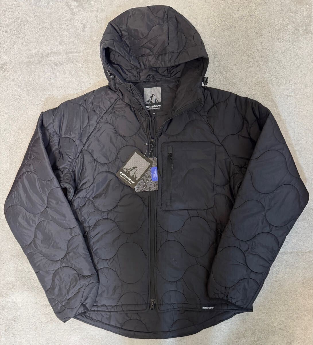 新品！スウェーデンブランドMATTERHORNマッターホルンHonnold PufferジャケットMブラック