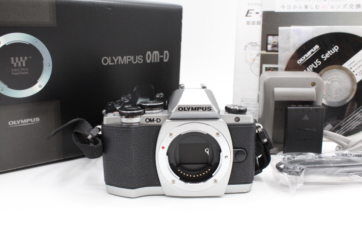 OLYMPUS オリンパス ミラーレス一眼 OM-D E-M10 ボディ シルバー OM-D E-M10 BODY SLV
