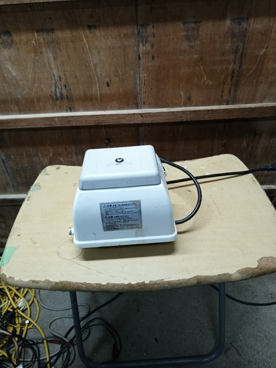 NIP-40L 電磁式ポンプ　 浄化槽 日本電興　動画あり　通電ok　ジャンク扱い