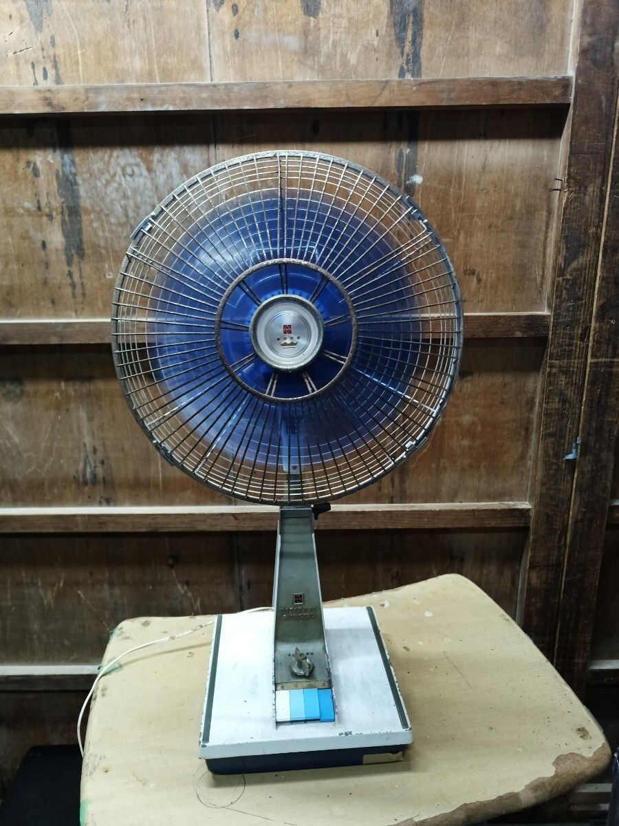 扇風機　PANACOOL　F-30KG　ナショナル　動作品　動画あり　現状品　ジャンク扱い　レトロ 昭和レトロ
