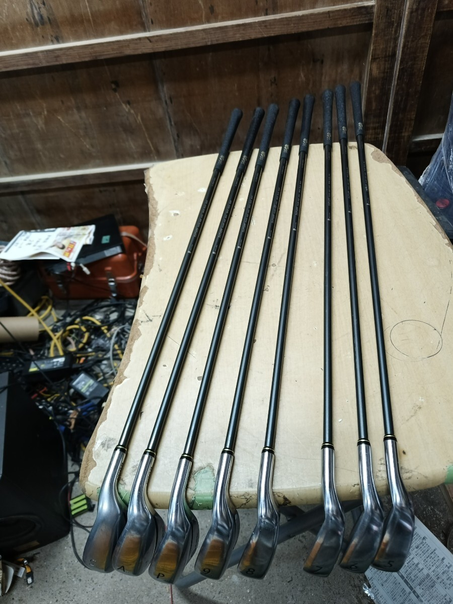 PRGR プロギア　905　SPEED IRONS　ゴルフクラブ　8本セット　中古　現状品