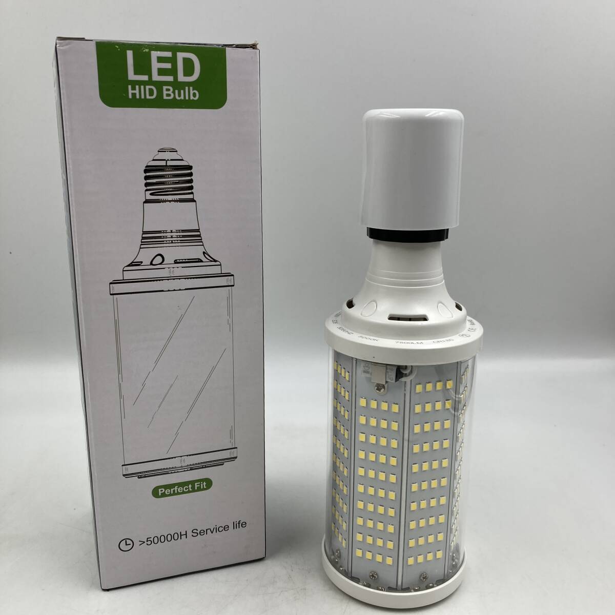 【未検品】LEDコーンライト 50W 7500LM 5000K LEDライト　E26/Y40446-K2