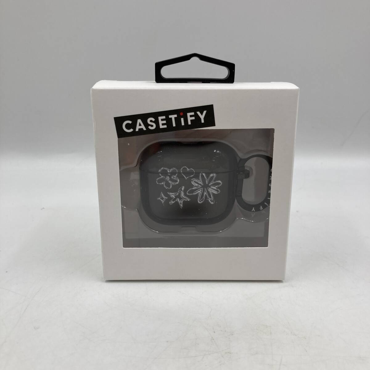 CASETiFY インパクト ケース AirPods 4 - Chrome Doodles - ブラック/Y40773-L2