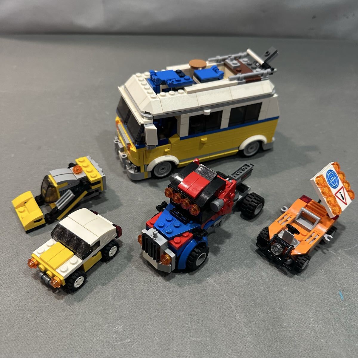 レゴ クリエイター サーファーのキャンプワゴン 31079 など 乗り物 LEGO block 大量まとめ売り 60サイズ