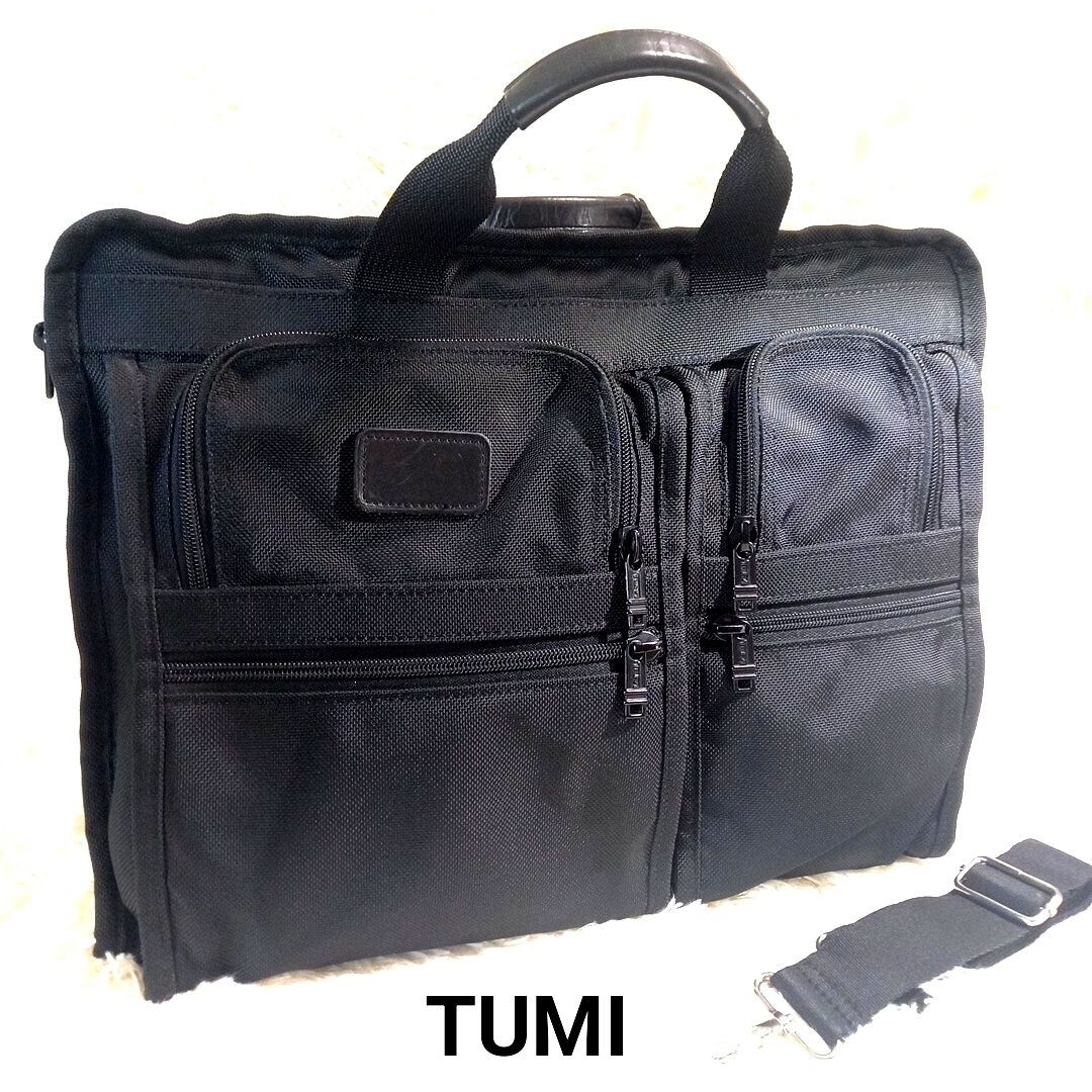 TUMI トゥミ ビジネスバッグ ブリーフケース 2WAY ブラック 大容量 Made in USA