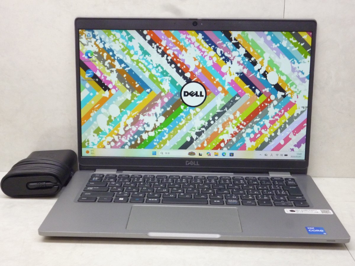 ☆1円☆第12世代☆DELL LATITUDE5330☆Core i5 1.30GHz/16GB/SSD256GB/高解像度1920x1080/無線/Bluetooth/カメラ/Office/Win11☆