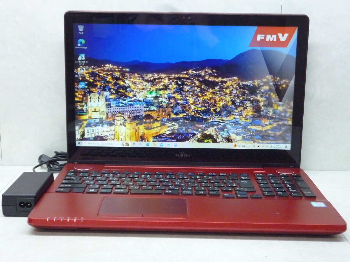☆第7世代☆富士通 LIFEBOOK AH77/B1☆Core i7 2.80GHz/8GB/1TB/高解像度/タッチパネル/BD/無線/Bluetooth/カメラ/Office/DtoD領域☆
