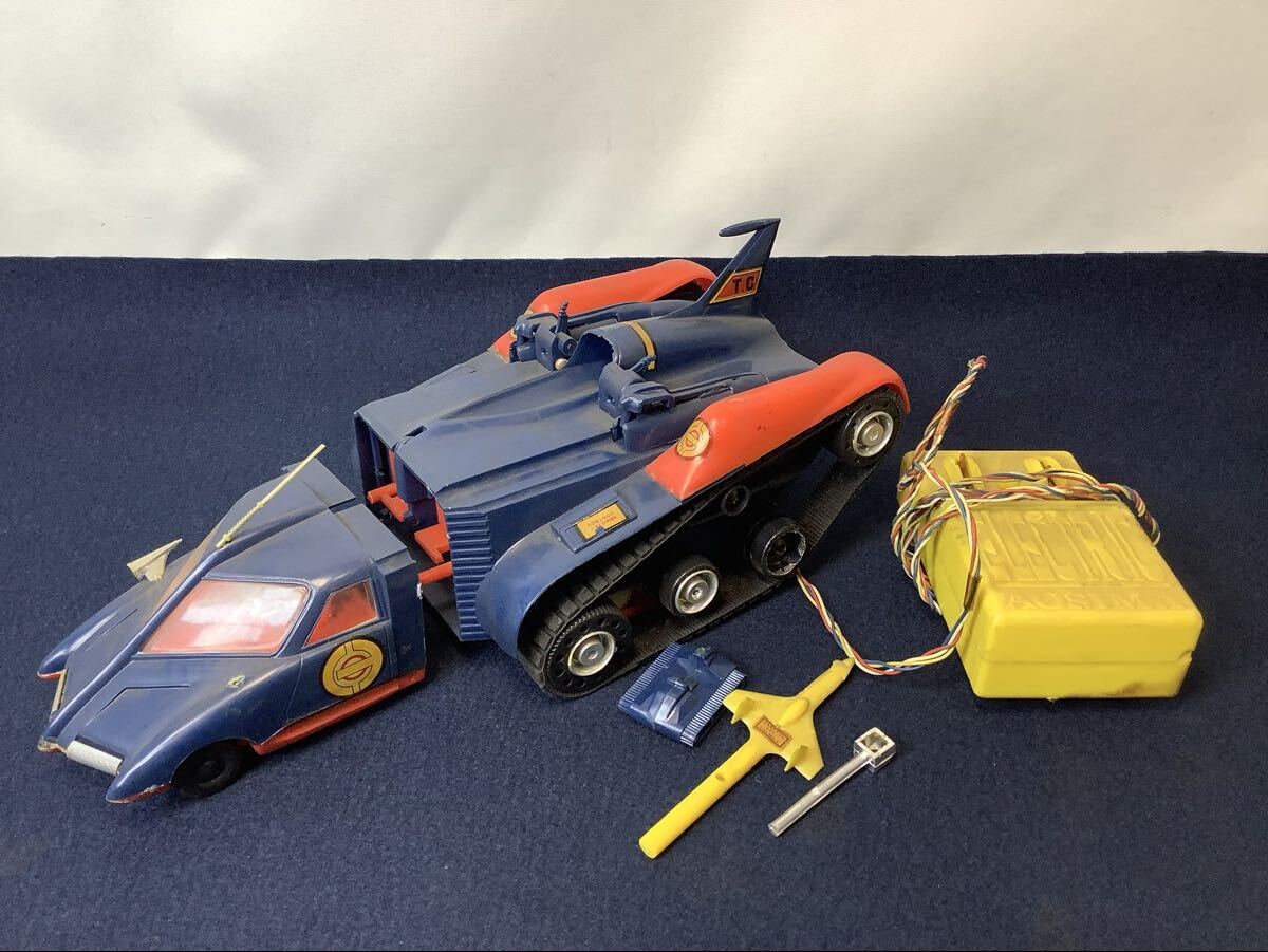 アオシマ リモコンキャタピラカー サンダーキャプテン レア 希少 当時物 動作未確認 ジャンク品 HI040904