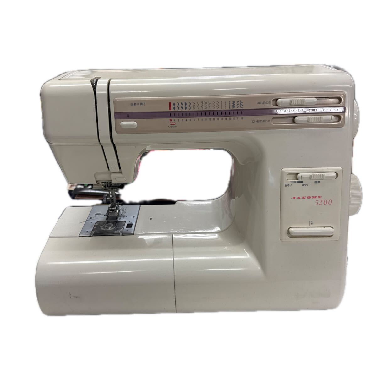 MTT501 JANOME ジャノメ SECIO EX-II ミシン コンピューターミシン 手工芸 裁縫 通電のみ確認 現状品