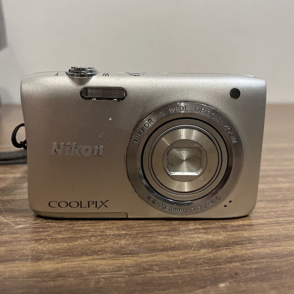 OYK16 Nikon ニコン COOLPIX クールピクス コンパクトデジタルカメラ S2900 デジカメ シルバー 動作未確認 現状品