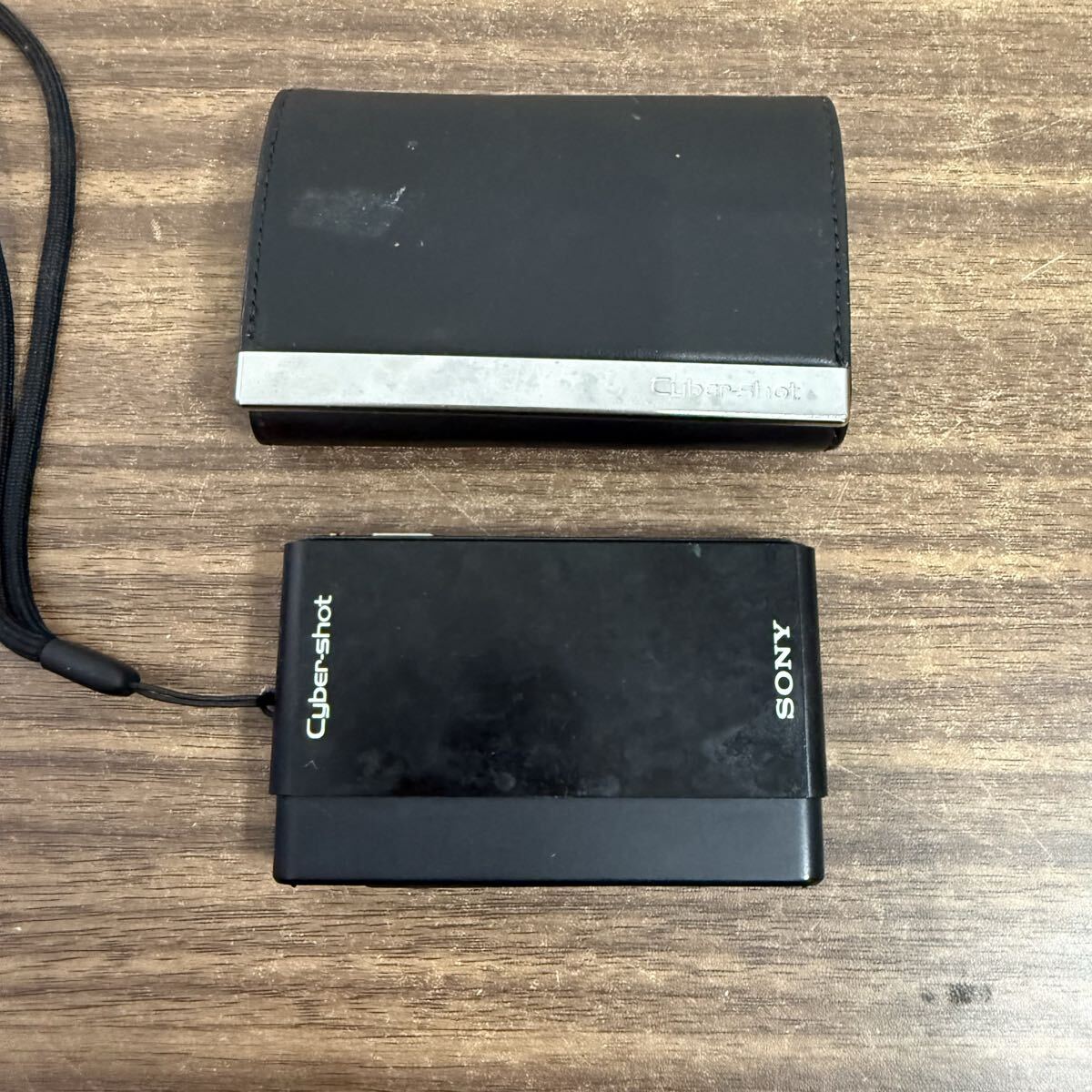 OYF887 SONY ソニー Cyber-shot サイバーショット コンパクトデジタルカメラ デジカメ DSC-T77 本体・バッテリーのみ 動作未確認 現状品