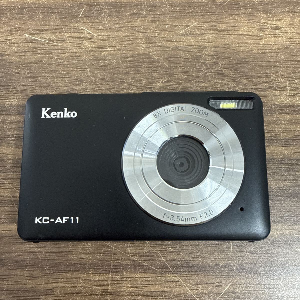 OYF890 Kenko ケンコー コンパクトデジタルカメラ デジカメ KC-AF11 ブラック Type-C充電 本体・バッテリーのみ 簡易動作確認済み 現状品