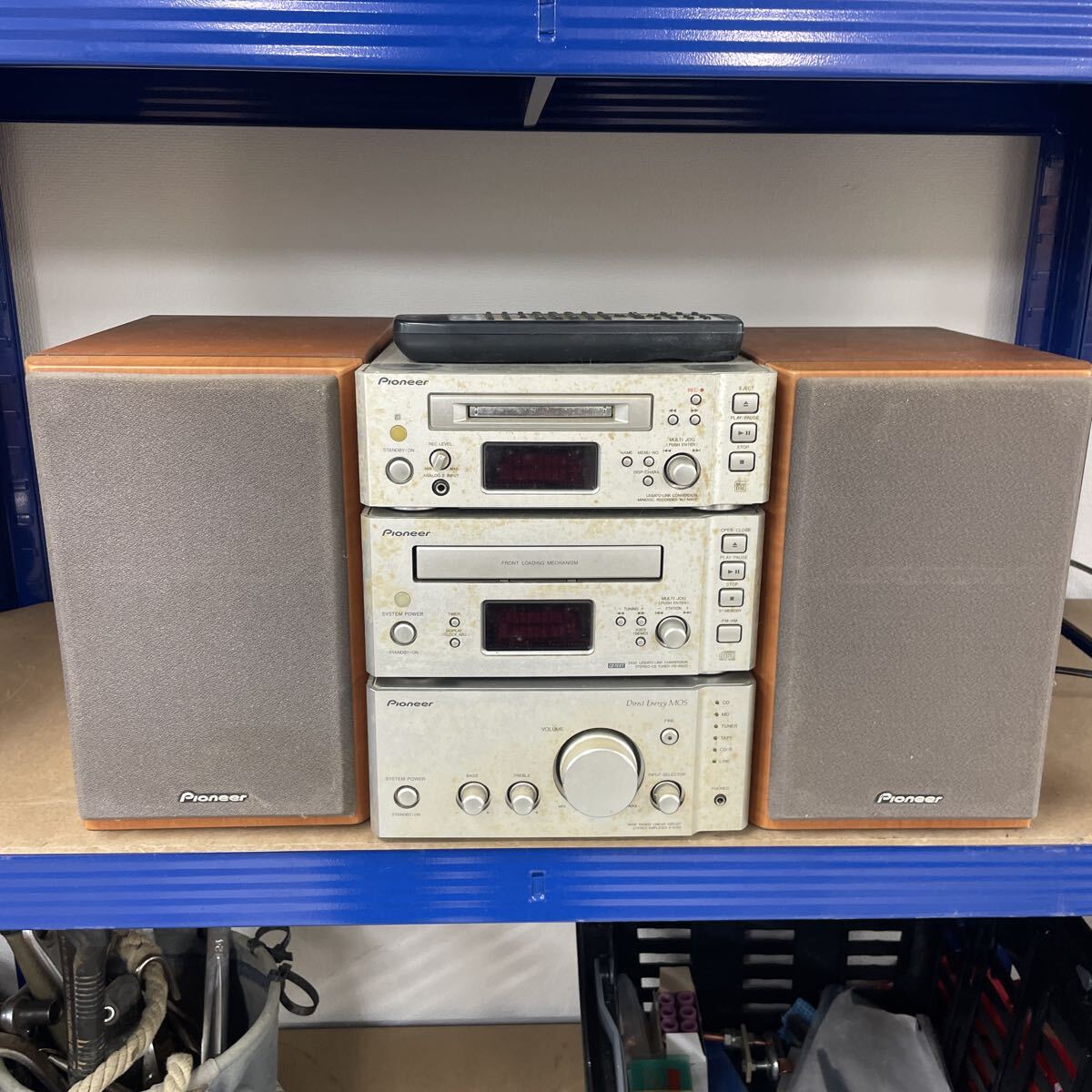 MTK91 Pioneer パイオニア システムコンポ T-N902 PD-N902 A-N702 S-N702-LR 通電のみ確認済み 現状品 スピーカー オーディオ機器 現状品