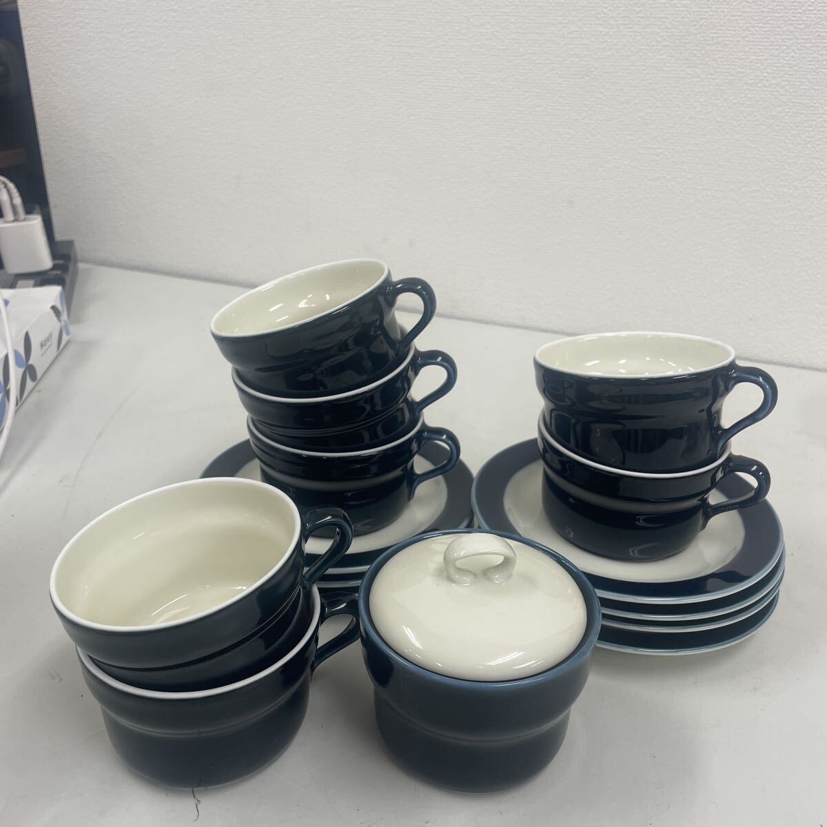 MTA470 【まとめ売り★】　GINORI ITALY コーヒーカップ ティーカップ カップ セット 茶器 食器