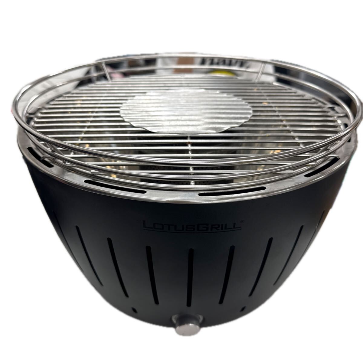 MTS545 LOTUSGRILL ロータスグリル ブラック アウトドア グリル キャンプ BBQ バーベキュー　通電のみ確認