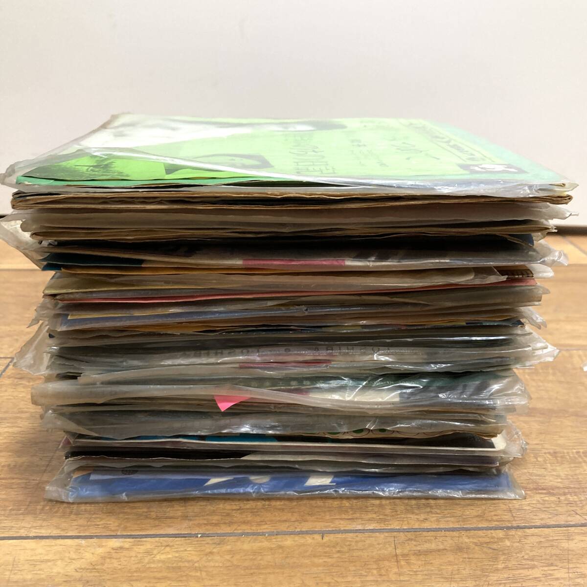EPレコードまとめ 51枚 総重量約2.4kg 洋楽 邦楽 昭和レトロ アンティーク レコード 当時物 再生未確認