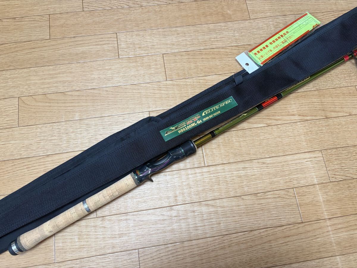 ノリーズ ロードランナー ヴォイス ハードベイトスペシャル エリートスペック HB6100ML-GC 極美品 1ピース NORIES 田辺哲男 伊藤巧 NORIES