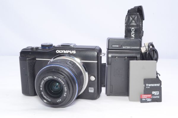 【ショット数約3400回】OLYMPUS オリンパス PEN E-PL1S レンズキット 14-42mm