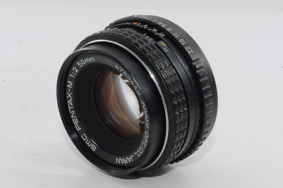 【外観特上級】PENTAX ペンタックス SMC PENTAX-M 50mm F2 　#v1603