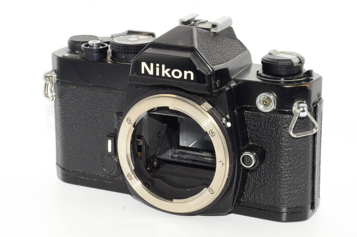 【外観並級】Nikon ニコン FM フィルムカメラ 一眼レフ ボディ ブラック　#u8057