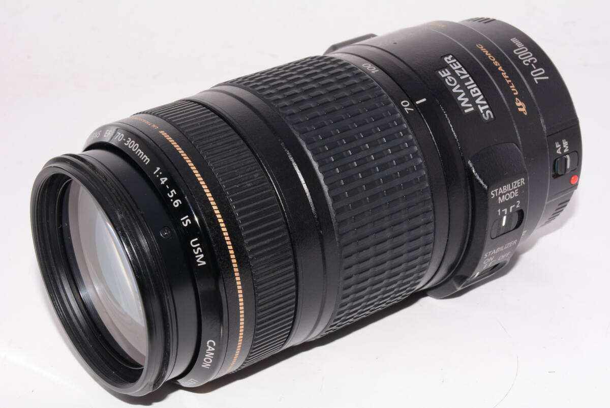 【外観並級】キャノン CANON EF 70-300mm F4-5.6 IS USM　#v1614