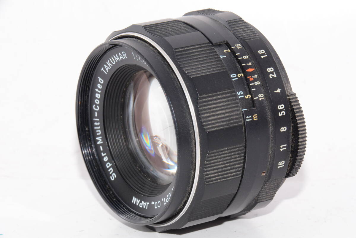 【外観特上級】ASAHI Super-Multi-Coated TAKUMAR 55mm F1.8 　#u12575