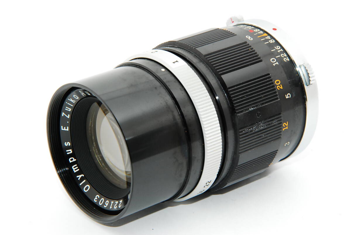【外観特上級】オリンパス Olympus E.Zuiko Auto-T 100mm F3.5 　#v1727