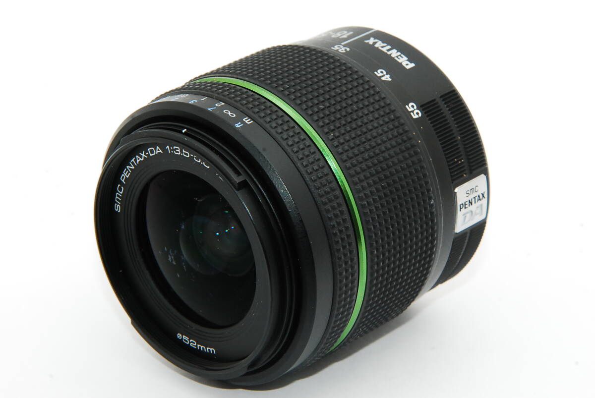 【外観特上級】PENTAX ペンタックス DA 18-55mm F3.5-5.6 AL WR　#v1743