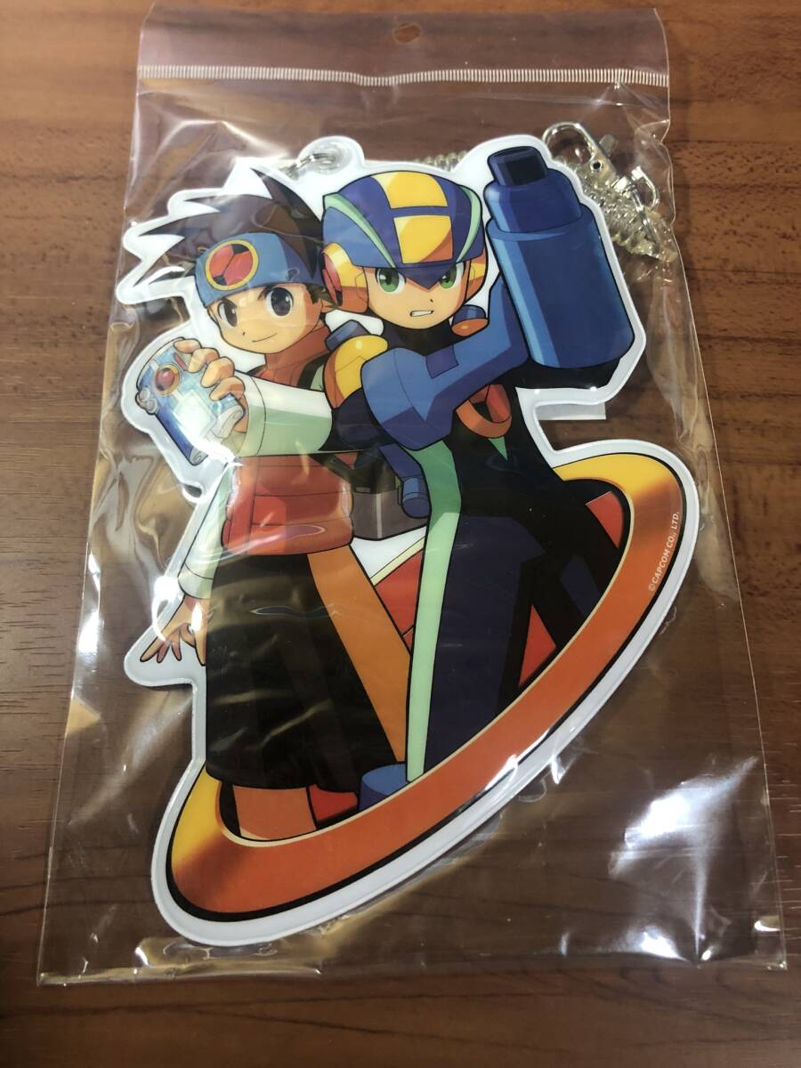 カプコン ロックマン エグゼ ダイカット パスケース ロックマン＆熱斗　CAPCOM 