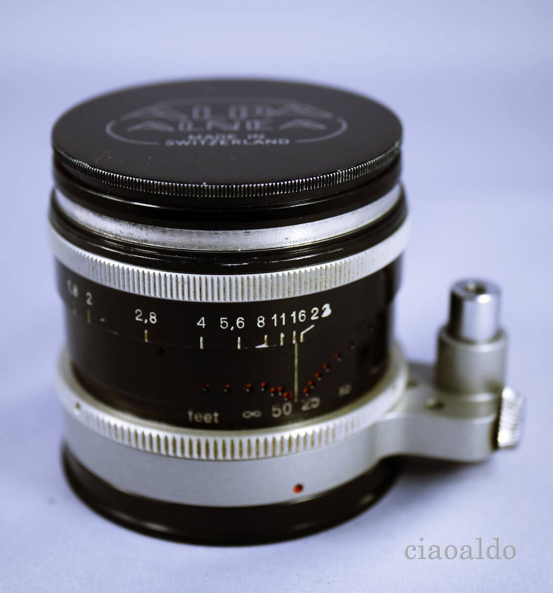 !!!秘蔵・極美・Made in Switzerland for ALPA!!! アルパ ケルン マクロスイター 50mm F1.8Kern Macro Switar 50mmF1.8 純正前後キャップ