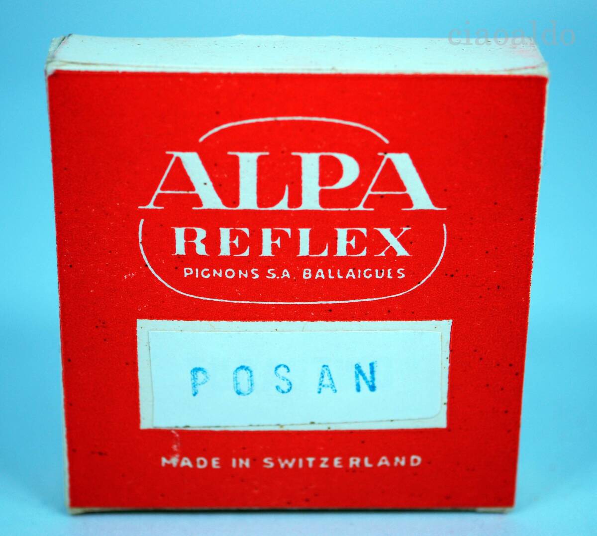 !!!新品・未使用品!!! アルパ・純正レンズリアキャップ "POSAN" 72801 ALPA LENS REAR CAP "POSAN" 72801