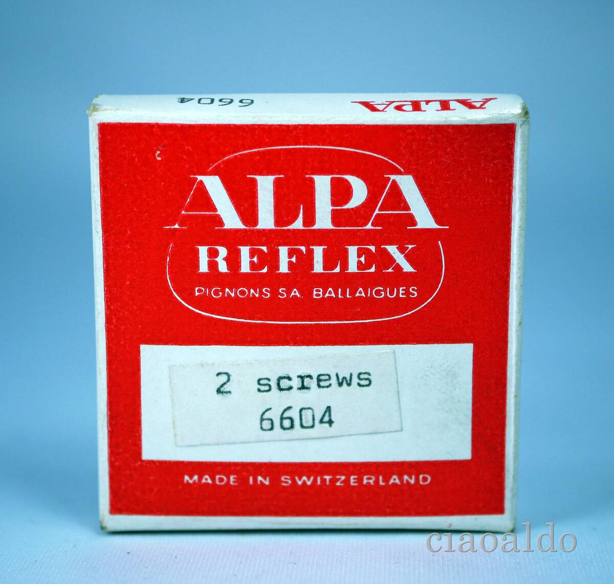 !!!奇跡的初期型新品・未使用品!!! Alpa 2 screws "6604" 純正ストラップ取り付け専用器具（Alpa 10d以降用） MADE IN SWITZERLAND