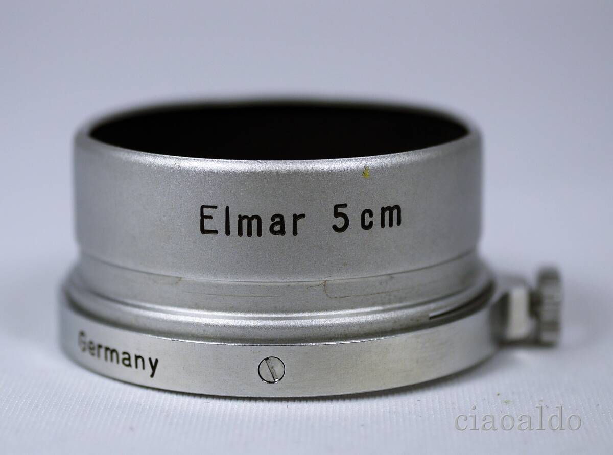!!!極美麗・希少!!! ライカ エルマー 50mmF3.5用フード "FISON" E. Leitz Wetzlar Germany 7th version