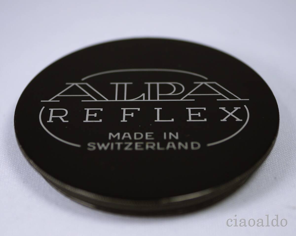 !!! 希少・美麗!!! アルパレフレックス・レンズ・フロントキャップ スイス製 ALPA REFLEX LENS FRONTCAP MADE IN SWITZERLAND