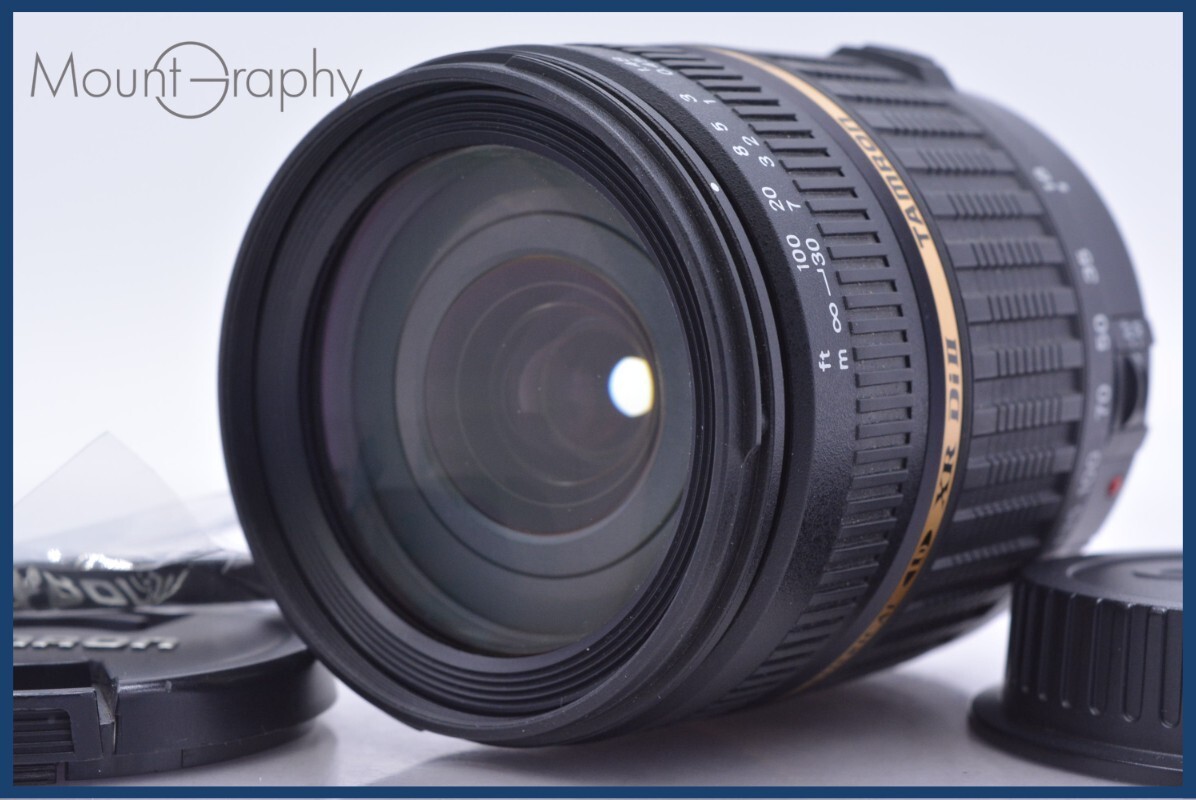 【動作保証】 タムロン TAMRON AF 18-200mm F3.5-6.3 IF MACRO ASPHERICAL LD XR Di II 前後キャップ他 キヤノンEF用(AF) #am5392