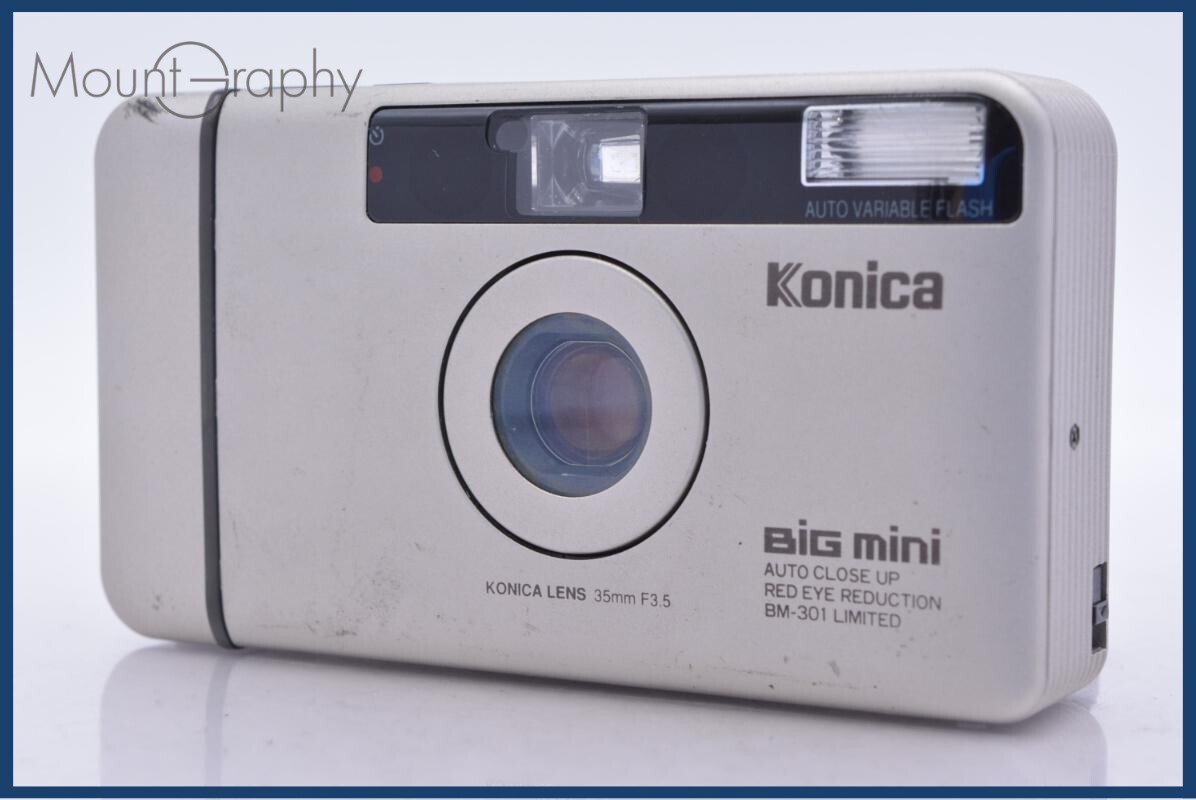 【動作保証】 コニカ KONICA BiG mini BM-301 35mm F3.5 同梱無料 #am5470