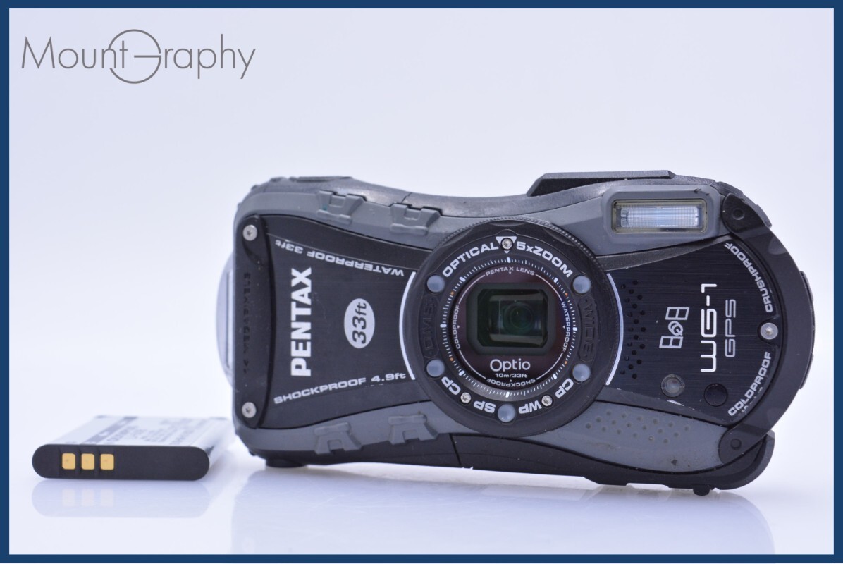 【動作保証】 ペンタックス PENTAX WG-1 GPS 5x バッテリー付属 同梱無料 #yk6981