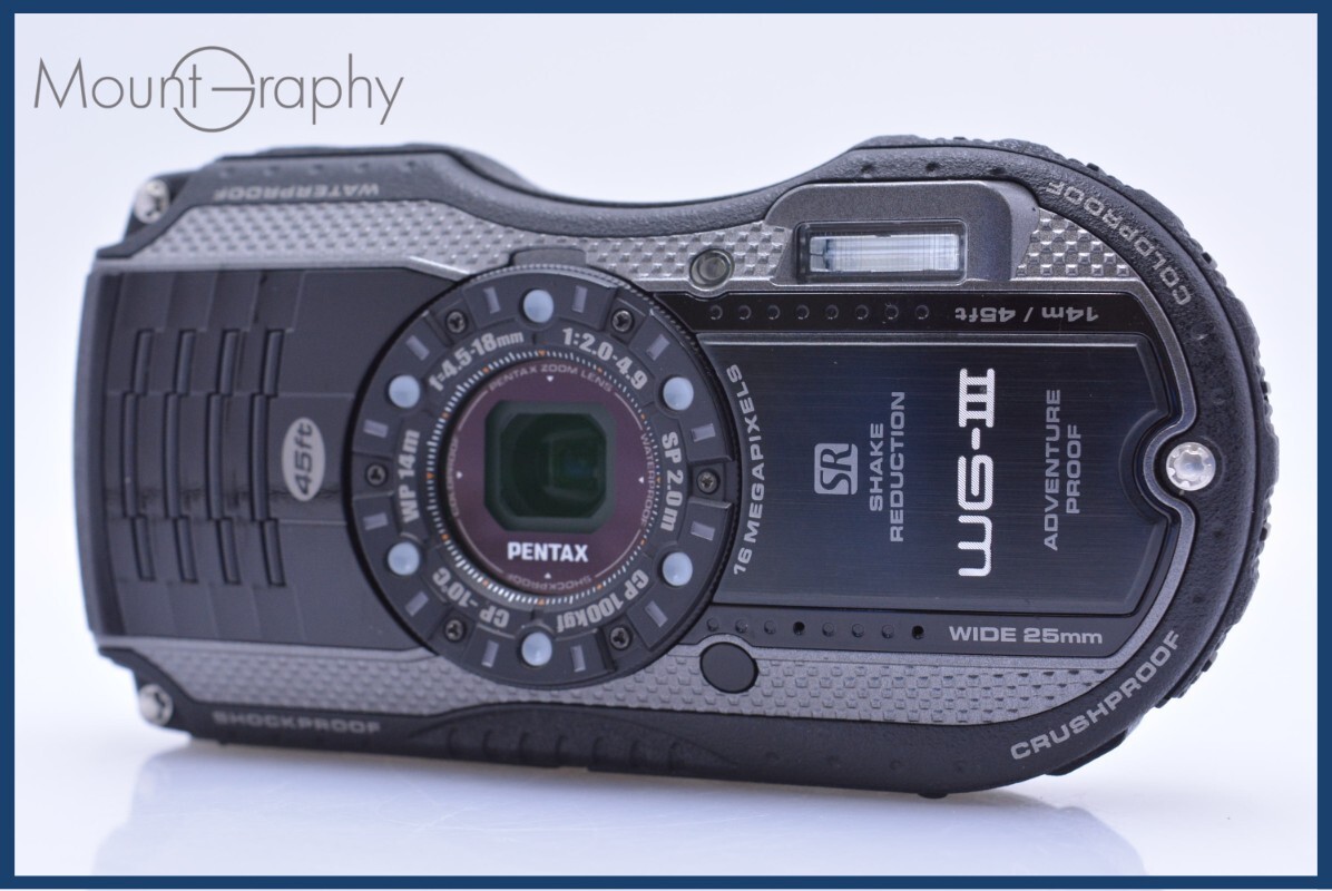 【動作保証】 ペンタックス PENTAX WG-3 SR 同梱無料 #yk6982