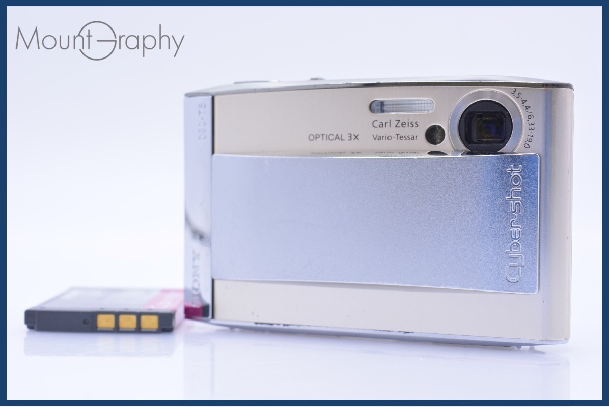 【動作保証】 ソニー SONY Cyber-shot DSC-T5 3x バッテリー付属 同梱無料 #yk7005