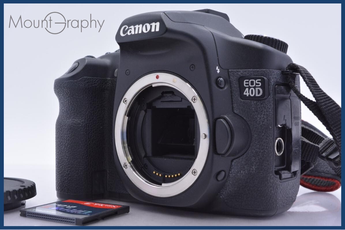 キヤノン Canon EOS 40D メモリーカード付属 同梱無料 #yk7139