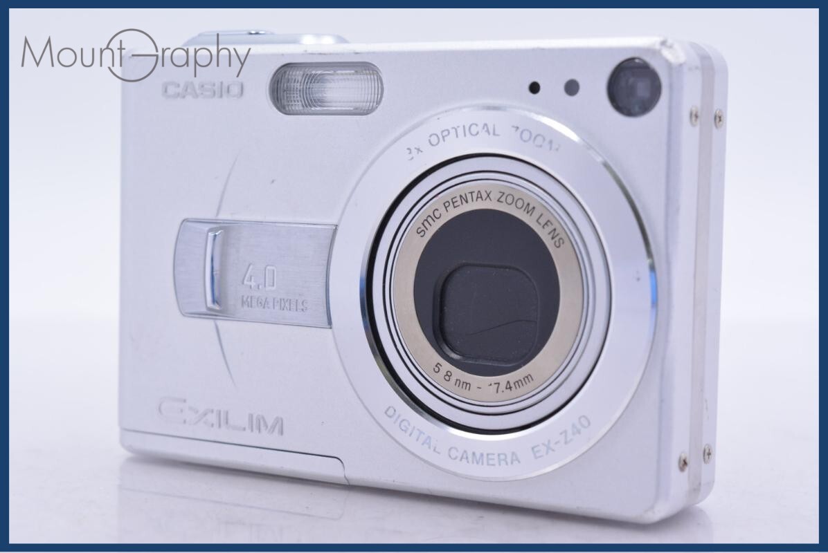 カシオ CASIO EXILIM EX-Z40 3x 同梱無料 #yk7224