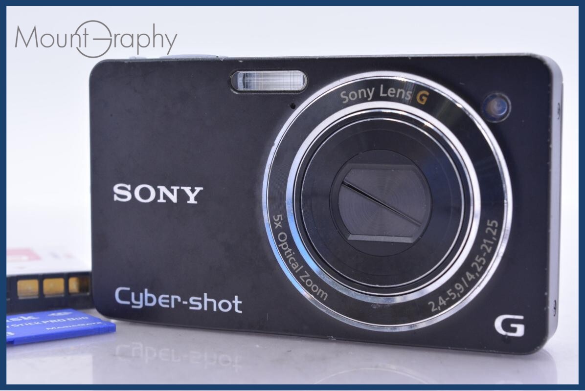 【動作保証】 ソニー SONY Cyber-shot DSC-WX1 5x バッテリー、メモリーカード付属 同梱無料 #yk7165