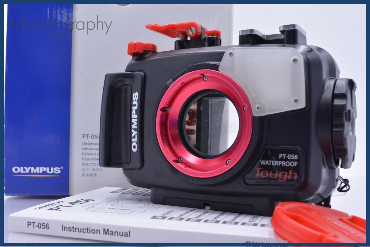 【動作保証】 オリンパス Olympus Underwater Case PT-056 防水プロテクター 元箱、取扱説明書付属 同梱無料 #yk7250