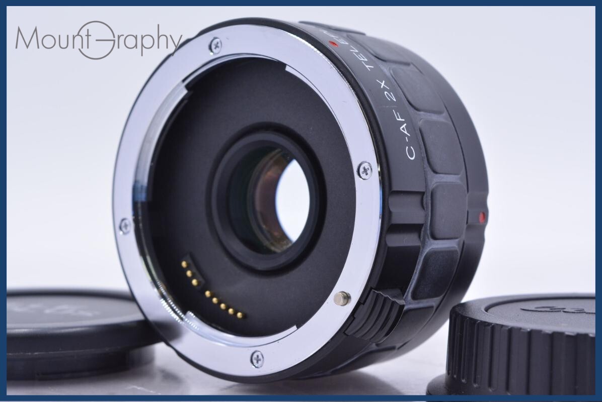 ケンコー KENKO C-AF 2X TELEPLUS MC 7 ボディーキャップ、後キャップ付 キヤノンEF用(AF) 同梱無料 #am5568