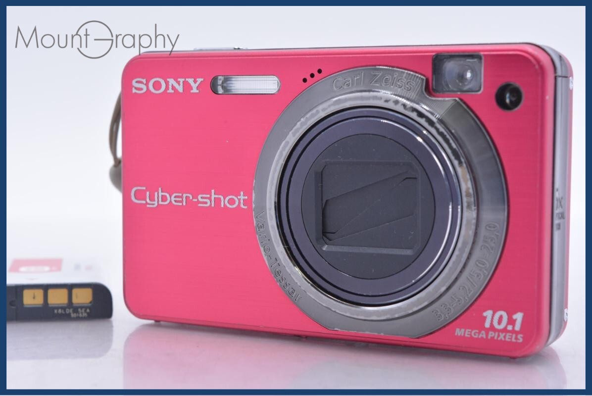 【動作保証】 ソニー SONY Cyber-shot DSC-W170 5x バッテリー付属 同梱無料 #am5606