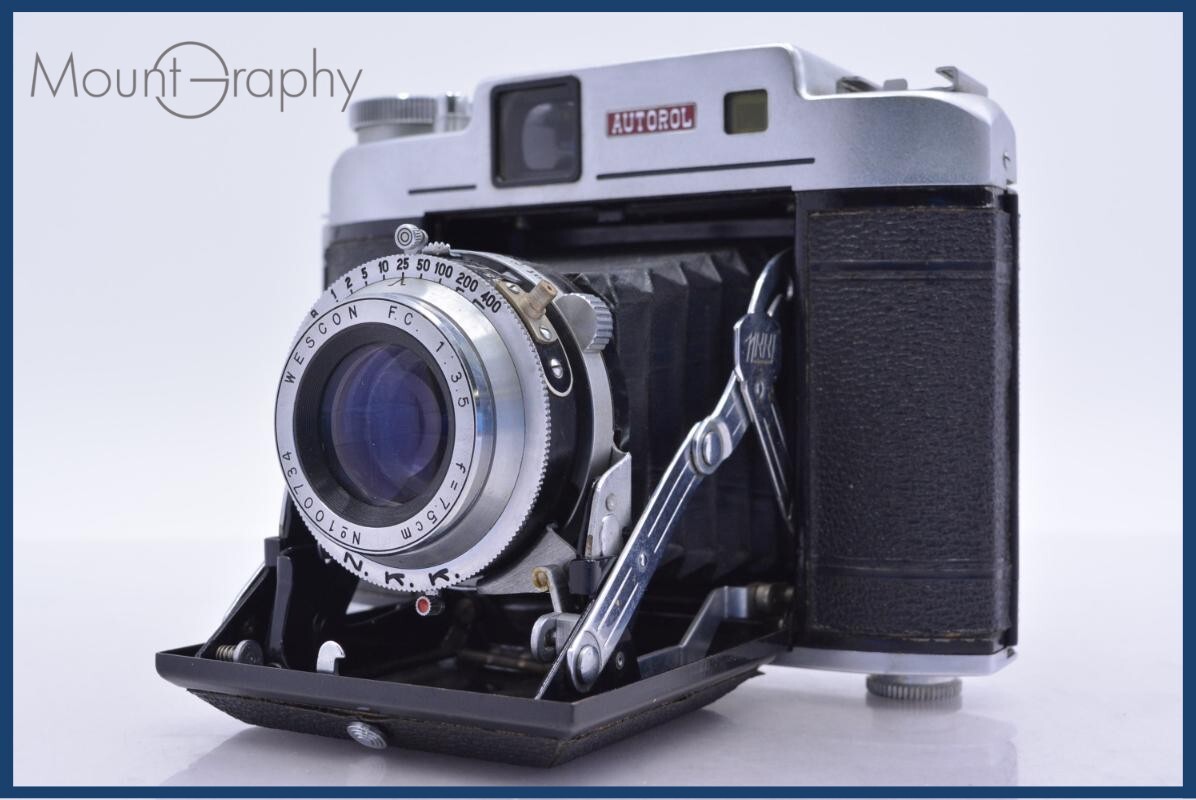 西田光学工業 NKK Wester Autorol 7.5cm F3.5 同梱無料 #am5721