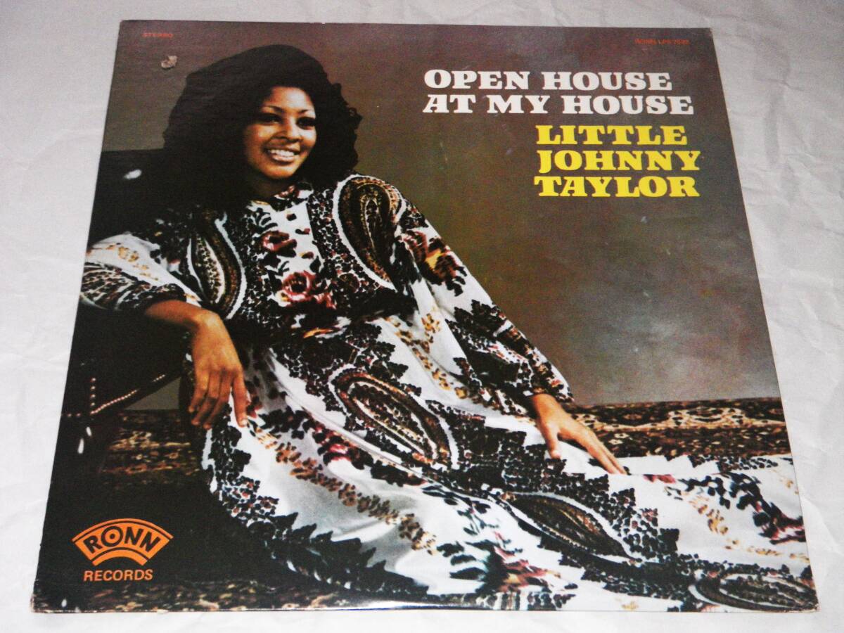 ◎リトル・ジョニー・テイラー／LITTLE JOHNNY TAYLOR【OPEN HOUSE AT MY HOUSE】LP◎