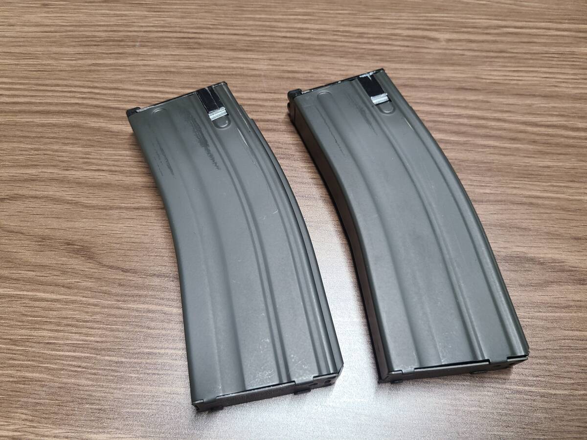 VFC対応 STANAGマガジン CO2ガスブローバック 2本セット ① GHK ORGAバルブ組込済み　M4 M16 HK416 